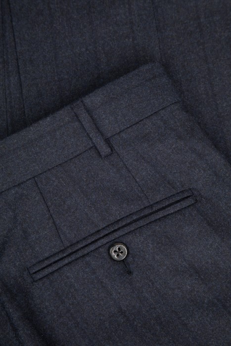 брюки  для взрослого возраста с изнаночной стороны