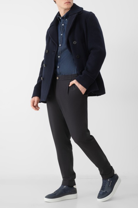 брюки  из хлопка спереди