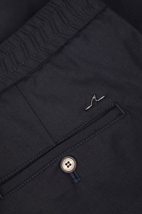 брюки  для взрослого возраста с изнаночной стороны