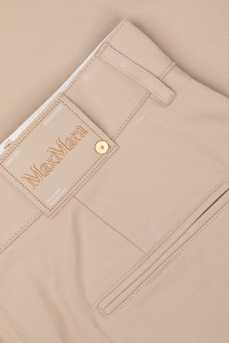 брюки  для взрослого возраста с изнаночной стороны