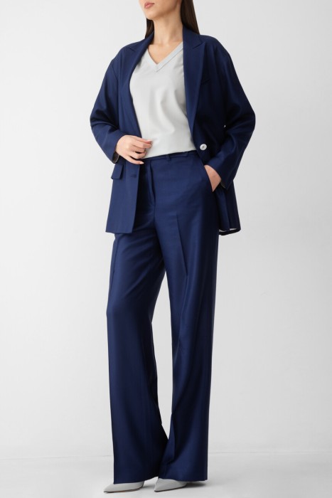 брюки  из вискозы спереди