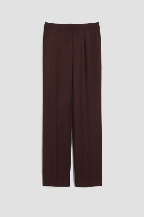 брюки  из шерсти спереди