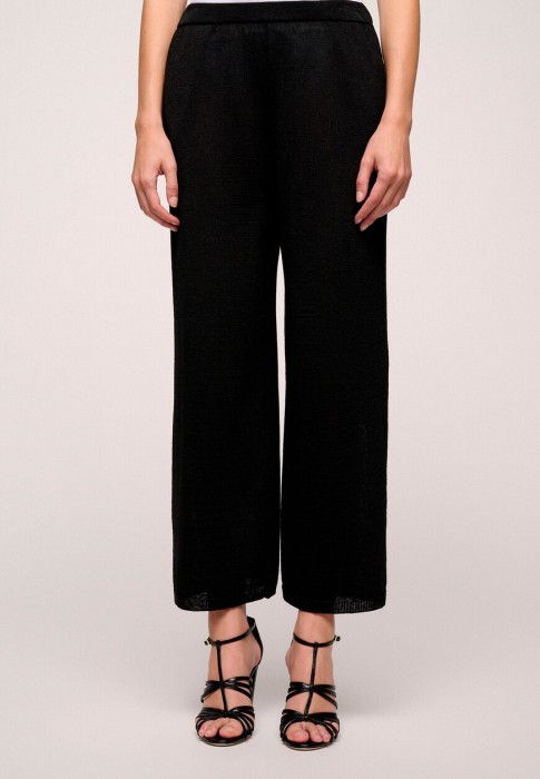 брюки  от бренда luisa spagnoli вид слева