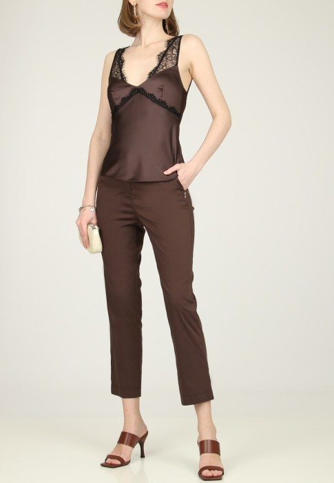 брюки  от бренда patrizia pepe вид слева