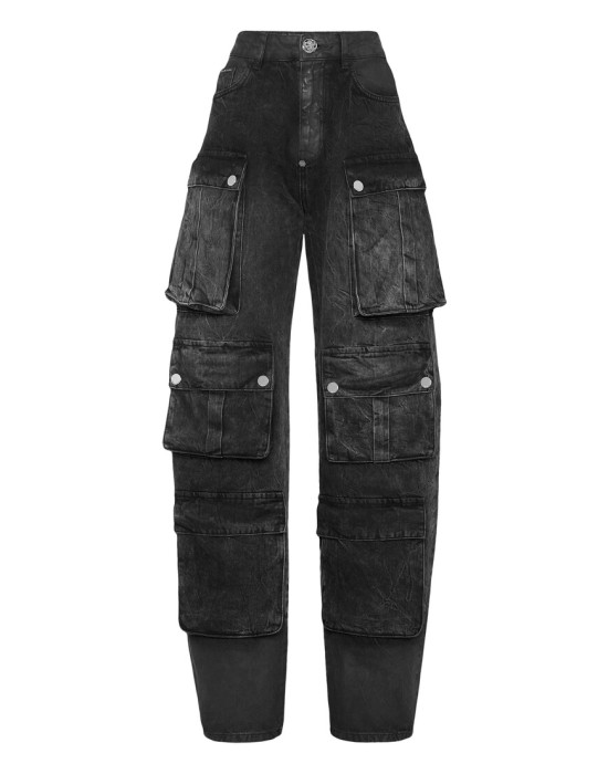 брюки  от бренда philipp plein вид слева