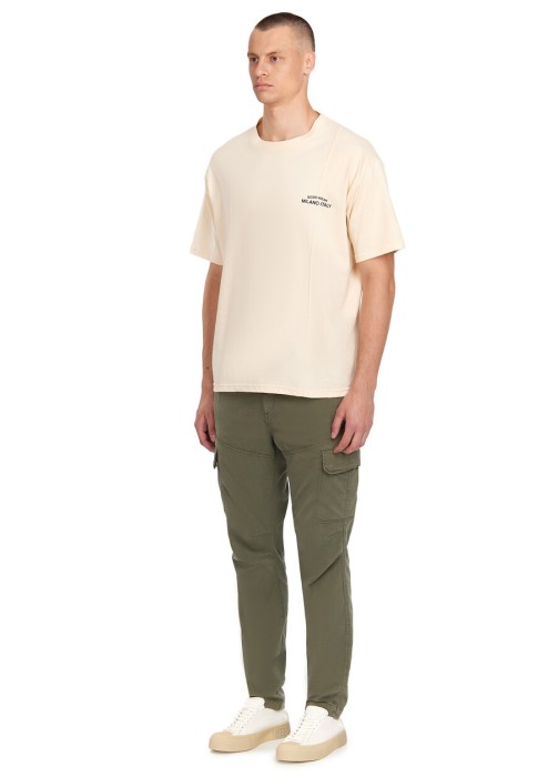 брюки  от бренда aeronautica militare вид слева