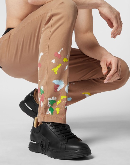 брюки  из америки вид сбоку