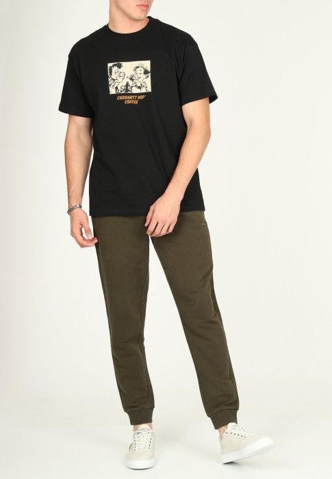 брюки  от бренда aeronautica militare вид слева