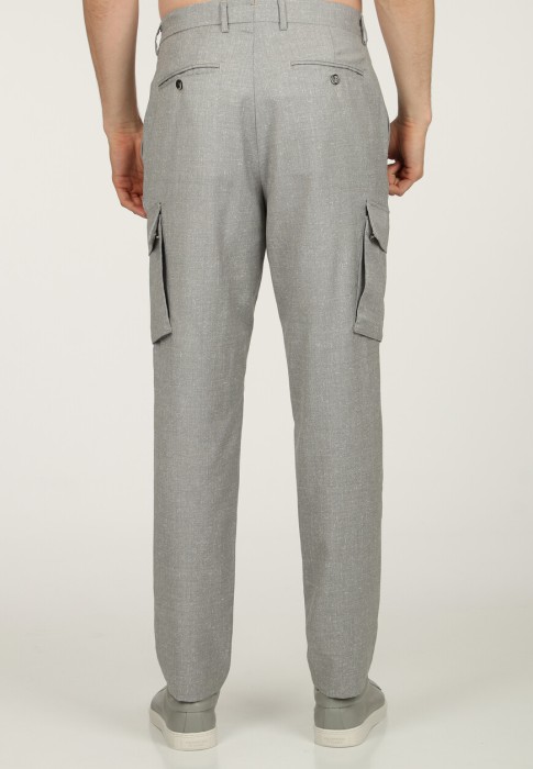 брюки  из италии вид сбоку