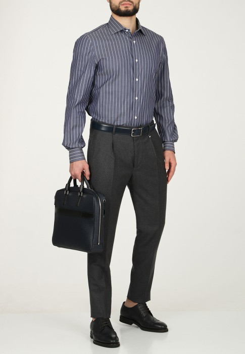 брюки  из италии вид сбоку