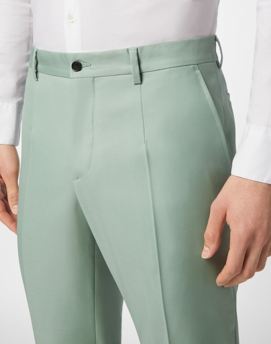 брюки  из проверенных материалов спереди