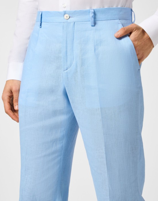 брюки  из проверенных материалов спереди