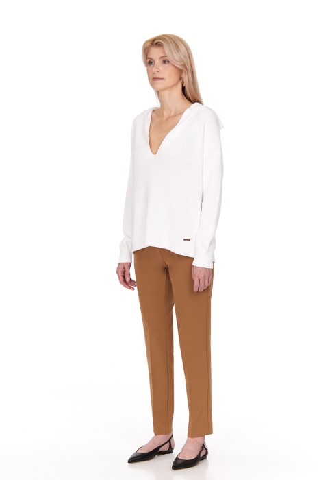 брюки  от бренда ermanno firenze вид слева