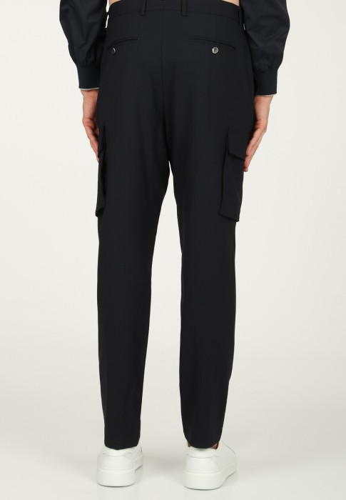 брюки  из италии вид сбоку