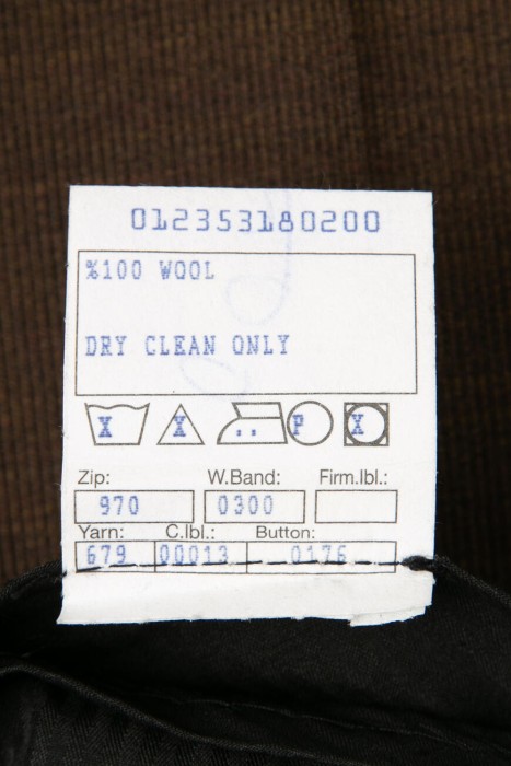 брюки  из шерсти спереди