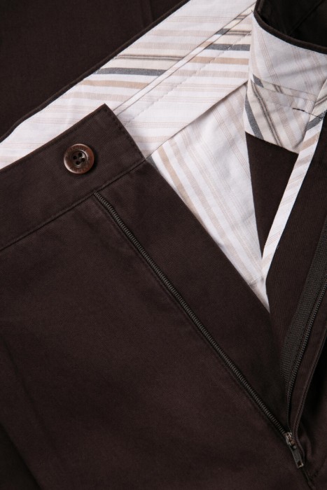 брюки  из хлопка спереди