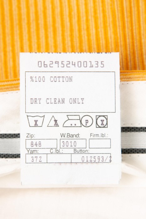 брюки  из хлопка спереди