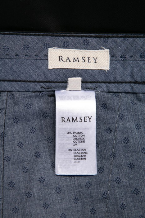 брюки  из хлопка спереди