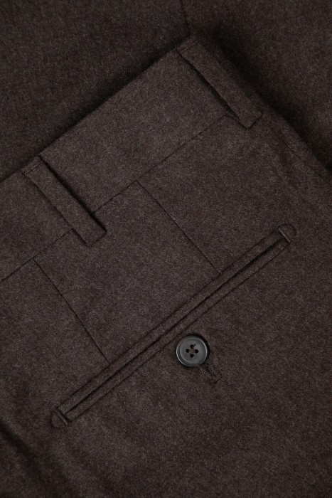 брюки  классического стиля с лицевой стороны