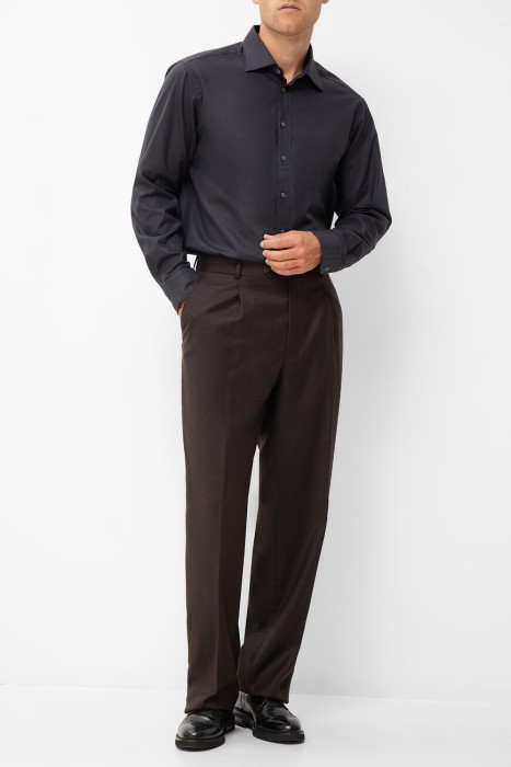 брюки  из шерсти спереди