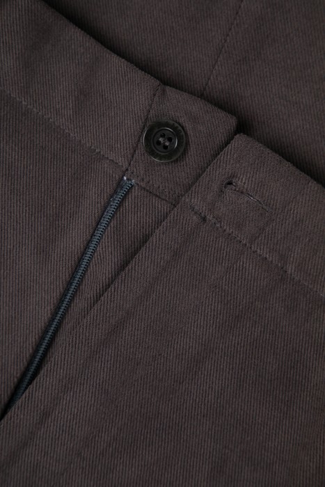 брюки  из хлопка спереди