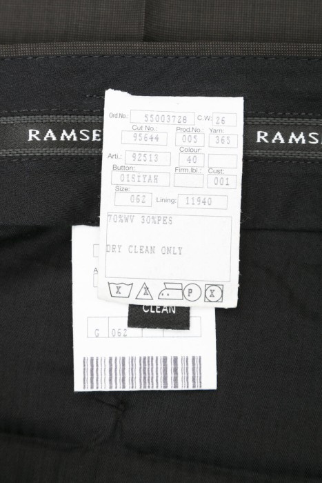 брюки  из шерсти спереди