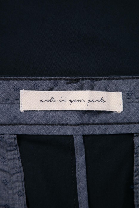 брюки  из хлопка спереди