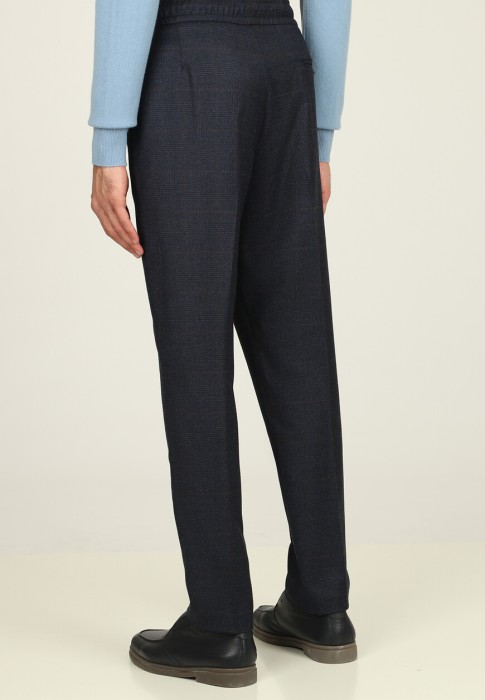 брюки  из италии вид сбоку