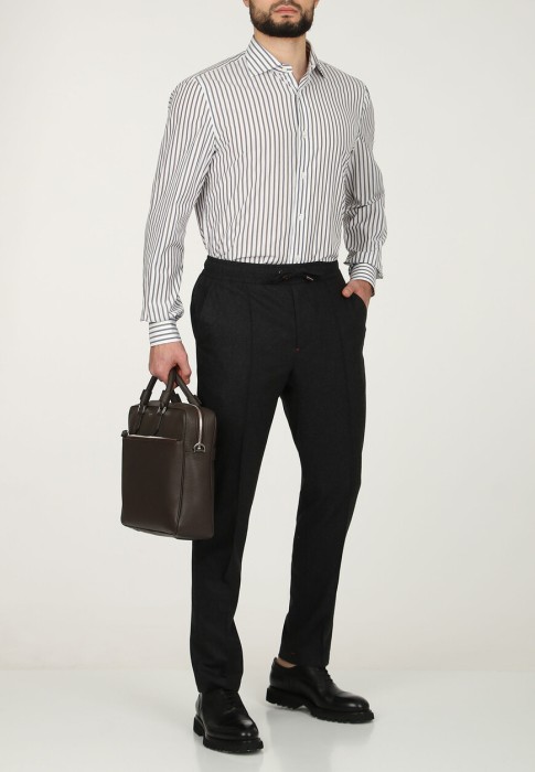 брюки  из италии вид сбоку