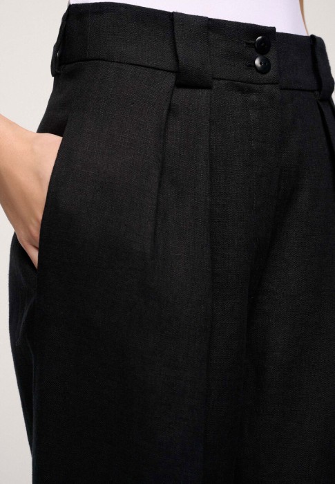 брюки  из италии вид сбоку