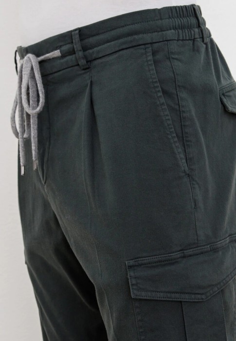 брюки  из италии вид сбоку