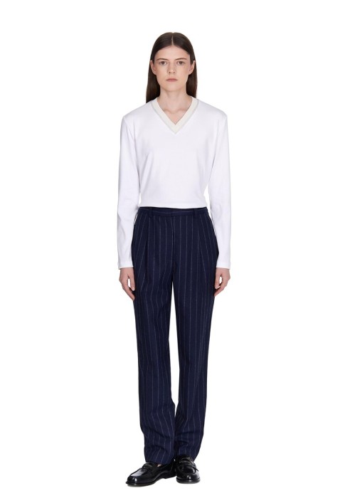 брюки  от бренда luisa spagnoli вид слева