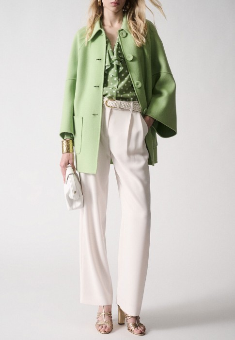 брюки  от бренда luisa spagnoli вид слева