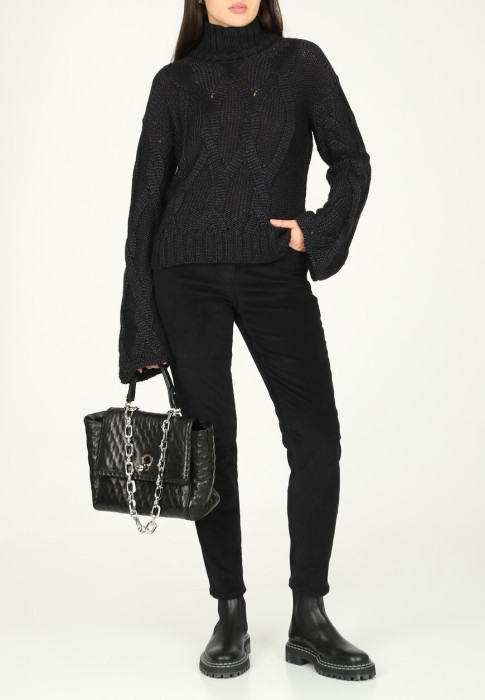 брюки  от бренда luisa spagnoli вид слева