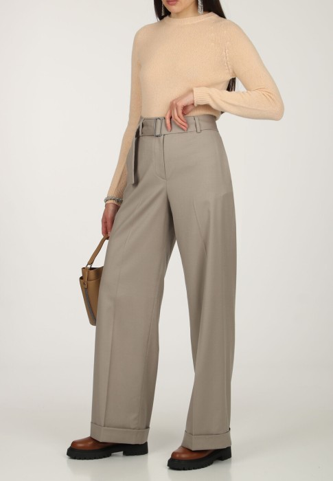 брюки  из италии вид сбоку