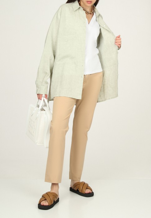 брюки  от бренда eleventy вид слева