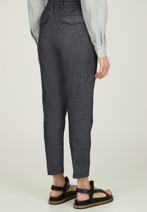 брюки  из италии вид сбоку