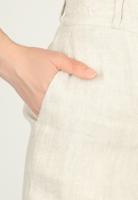 брюки  из проверенных материалов спереди