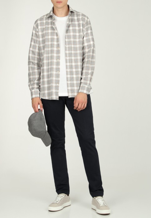 брюки  от бренда eleventy вид слева