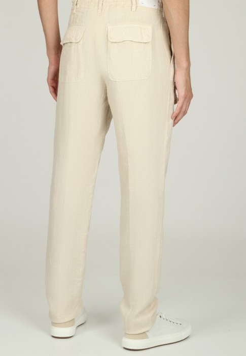 брюки  из италии вид сбоку