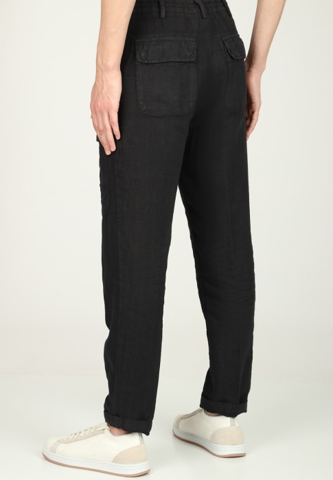 брюки  из италии вид сбоку