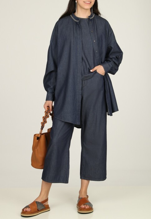 брюки  от бренда fabiana filippi вид слева