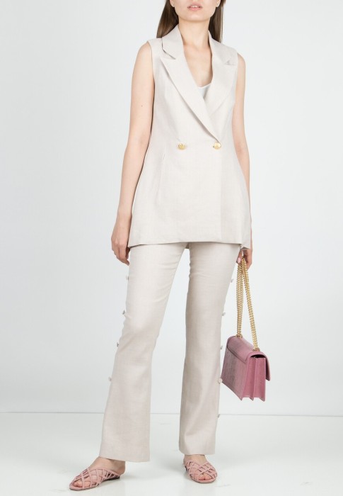 брюки  от бренда max&moi вид слева