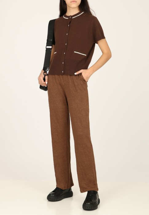 брюки  от бренда max&moi вид слева