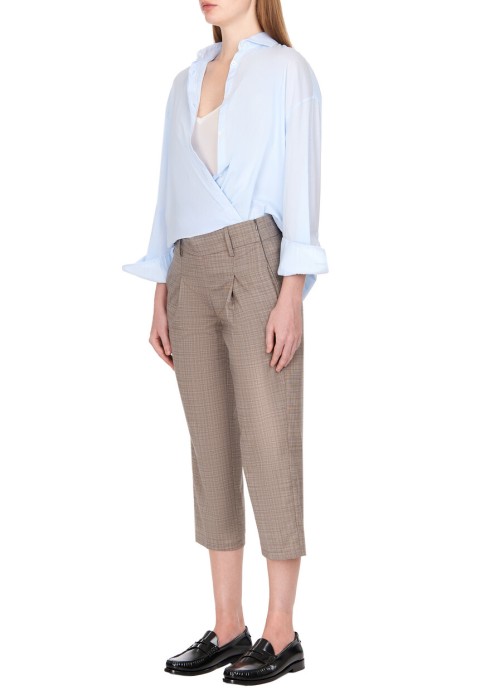 брюки  от бренда eleventy вид слева