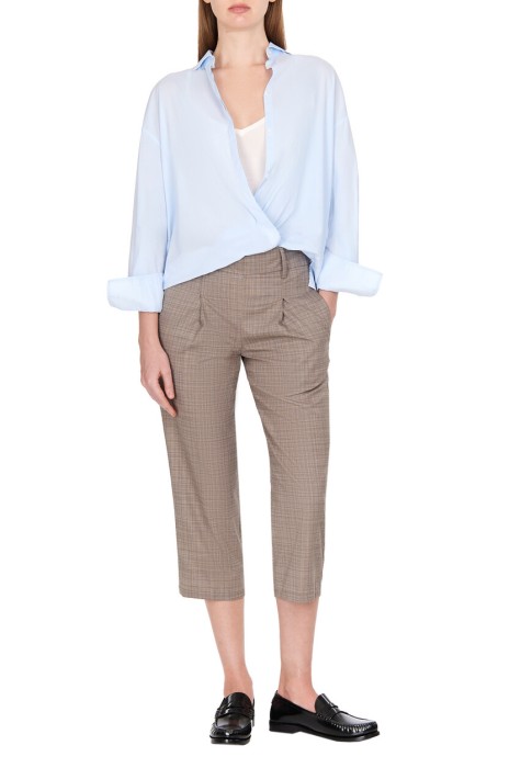 брюки  из италии вид сбоку