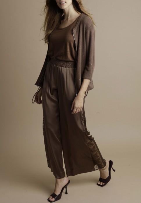 брюки  от бренда max&moi вид слева