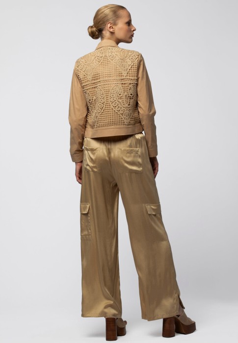 брюки  из италии вид сбоку