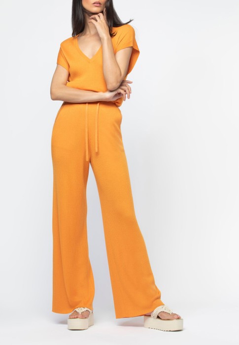 брюки  от бренда max&moi вид слева