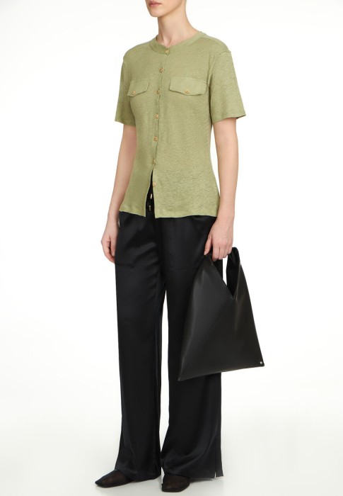 брюки  от бренда max&moi вид слева